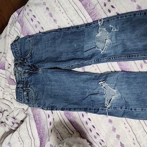 Boy's distressed jeans